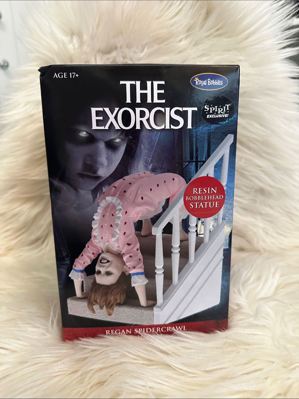 Royal Bobbles The Exorcist Regan Spidercrawl Bobblehead NEW!